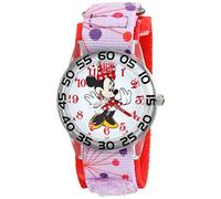 Disney Kids' W001666 Minnie Mouse Analog Display Analog Quartz Pink Watch