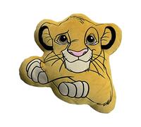 Cojín Simba del Rey León de Disney, 40 cm, poliéster, Amarillo, cojín Simba del Rey León de Disney, 40 cm, lujosamente Suave, Producto Oficial del Rey León