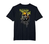 Disney Kingdom Hearts Greetings From Halloween Town Camiseta, Hombre tallas grandes, Negro, 2X Alto