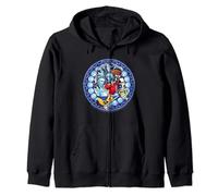 Disney Kingdom Hearts Sora Stained Glass Sudadera con Capucha