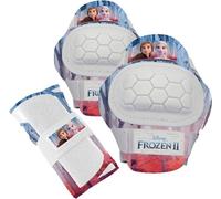 Disney Tataway Kit infantil Frozen con coderas, rodilleras y muñequeras para deportes sobre ruedas, patinetas y patinetes. Talla XS (3-6 años)