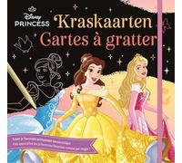 Disney Kraskaarten Princess / Disney Princess Cartes à gratter: Tover je favoriete princessen tevoorschijn/ Fais apparaître tes princesses favorites comme par magie