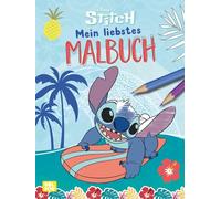 Disney Kreative Beschäftigung: Stitch: Mein liebstes Malbuch: Viele lustige Ausmalmotive
