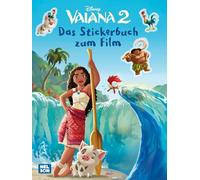 Vaiana 2: Das Stickerbuch zum Film: Viele Sticker, Rätsel und Ausmalbilder mit Vaiana und Maui ab 3 Jahre
