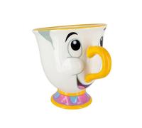 Disney La Bella y La Bestia Chip (Chicco) Taza 3D Moldeada Cerámica Ceramic Taza