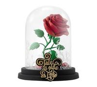 Disney - La Bella y la Bestia - Figura decorativa Rosa Encantada estilo Disney 15 cm ㅤ