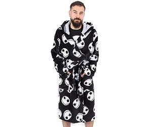 Disney la pesadilla antes de Navidad vestido de vestir para hombre negro PJS alb L