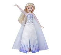 Disney La Reine Des Neiges 2 - Muñeca Princesa Disney Elsa Canta (francés) en Traje de Reina - 26 cm