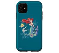 Disney La Sirenita Ariel y Flounder Under the Sea Carcasa para iPhone 11
