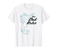 Disney La Sirenita El rey Tritón es el padre que gobierna el Día del Padre Camiseta