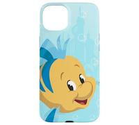 Disney La Sirenita Flounder Teal Blue Carcasa para iPhone 15 Plus