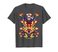 Disney: La torre de animales del rey león Camiseta, Hombre, Jaspeado Oscuro, 6XL