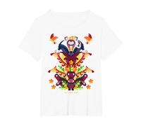 Disney: La torre de animales del rey león Camiseta, Mujer tallas grandes, Blanco, 3XL Grande