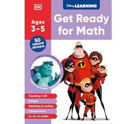 Disney Learning Get Ready for Math Ages 3-5: Preschool Beginner Math Workbook for Kids, Curriculum-Based