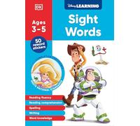Disney Learning Sight Words: Preschool English Reading, Spelling, Writing Workbook for Kids, Curriculum-Based (Disney Learning, Ages 3-5)