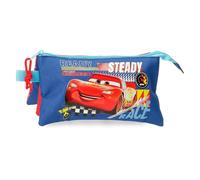Disney Lets Race Accesorio de Viaje- Neceser, Niños, Rojo