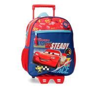 Disney Lets Race Equipaje- Bolsa de Mensajero, Niños, Rojo