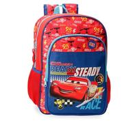Disney Lets Race Equipaje- Bolsa de Mensajero, Niños, Rojo