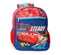 Disney Lets Race Equipaje- Bolsa de Mensajero, Niños, Rojo