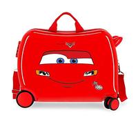 Disney Cars Lightning Mcqueen Maleta Infantil Rojo 50x38x20 cms Rígida ABS Cierre de combinación lateral 34L 3 kgs 4 Ruedas 0