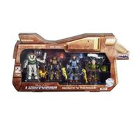 Disney Lightyear Recruits to The Rescue 5" Figure Pack - Buzz Lightyear Sox Izzy Hawthorne Mo Morrison Darby Steel