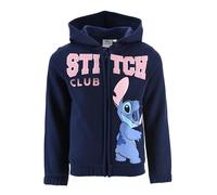 Disney Lilo and Stitch Niñas Sudadera (Azul Marino,4 años)