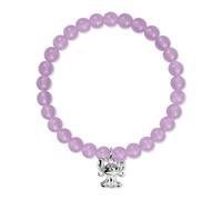 Disney Lilo and Stitch - Pulsera de cuentas de plata