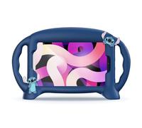 Disney Lilo and Stitch - Soporte universal para tablet iPad Mini + otras tabletas de 7 a 8 pulgadas, funda de silicona con soportes integrados y soporte para tableta, antideslizante, a prueba de