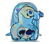 Disney Lilo & Stitch 3D Stitch-blue Patch Shiny Mini mochila (MP733786DNY)