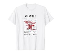 Disney Lilo & Stitch 626 Stitch Day Warning Badness Level Camiseta