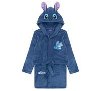 Disney Lilo & Stitch - Albornoz para mujer (talla S-L), azul oscuro, L