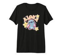 Disney Lilo & Stitch Aloha Cute Stitch Bright Big Chest Logo Camiseta premium