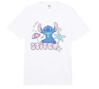 Disney Lilo & Stitch Aloha Cute Stitch Pastel Color Logo Comfort Colors Adult Heavyweight T-shirt
