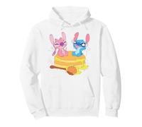 Disney Lilo & Stitch Amazing Cakes Happy Angel & Stitch Logo Sudadera con Capucha