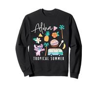 Disney Lilo & Stitch Angel Aloha Tropical Summer Beach Trip Sudadera