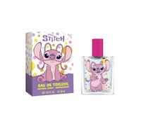 Disney Lilo & Stitch Angel - Eau de Toilette para niños 30 ml - Aroma suave y afrutado - Regalo para niñas o niños - Botella ilustrada - Ideal para cumpleaños o Navidad