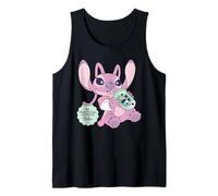 Disney Lilo & Stitch Angel My Emotional Support Boba Tea Camiseta sin Mangas