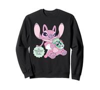 Disney Lilo & Stitch Angel My Emotional Support Boba Tea Sudadera