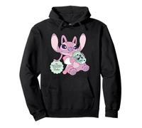 Disney Lilo & Stitch Angel My Emotional Support Boba Tea Sudadera con Capucha