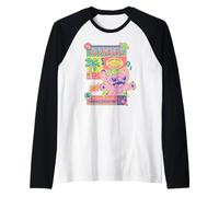 Disney Lilo & Stitch Angel Songs Smiles Sunshine Since 2004 Camiseta Manga Raglan