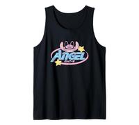 Disney Lilo & Stitch Angel Star Experiment 624 Chest Logo Camiseta sin Mangas