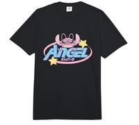Disney Lilo & Stitch Angel Star Experiment 624 Chest Logo Comfort Colors Adult Heavyweight T-shirt