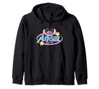 Disney Lilo & Stitch Angel Star Experiment 624 Chest Logo Sudadera con Capucha