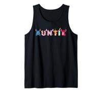 Disney Lilo & Stitch Auntie Birthday Gift Family Disney Trip Camiseta sin Mangas