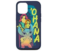 Disney Lilo & Stitch Beach Vibes con Nani & Scrump 'Ohana Carcasa para iPhone 12/12 Pro