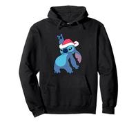 Disney Lilo & Stitch Christmas Santa Hat Stitch Portrait Sudadera con Capucha