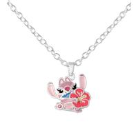 Disney Lilo & Stitch - Collar de ángel con flor de hibisco para mujeres y niñas, con licencia oficial, en caja de regalo incluida
