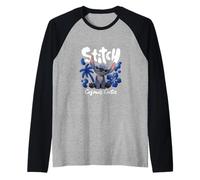 Disney Lilo & Stitch Cosmic Cutie Tropical Logo Camiseta Manga Raglan