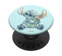 Disney Lilo & Stitch Cute Happy Stitch Scrump Sketch Logo PopSockets PopGrip Adhesivo