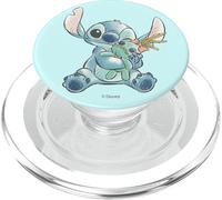 Disney Lilo & Stitch Cute Happy Stitch Scrump Sketch Logo PopSockets PopGrip para MagSafe